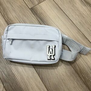 Gray Under Armour Belt Bag